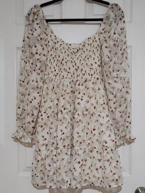 Altard State Summer Dress With Roses